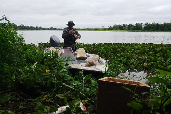 Três homens são presos com 61 quilos de pescado irregular no Rio Paraguai em Cáceres