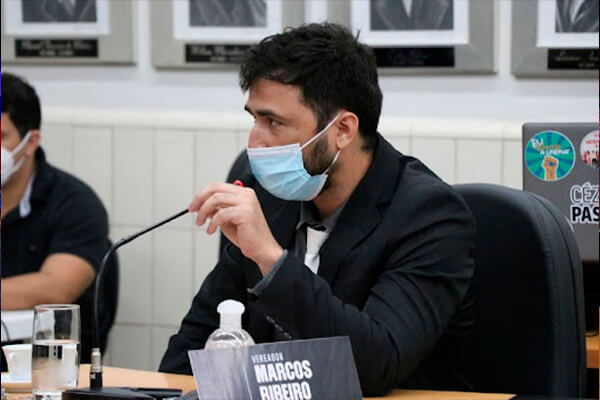 Vereador Marcos Ribeiro indicou recapamento da marginal da Avenida São Luiz