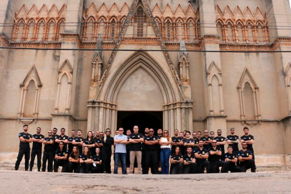 Em aula de campo, novos delegados conhecem atuação das forças de segurança na fronteira em Cáceres