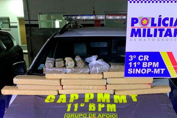 GAP prende homem com 20 quilos da droga conhecida por ‘Supermaconha’