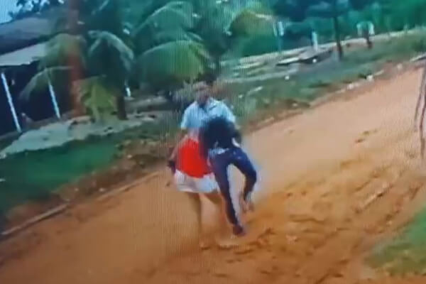 Homem-é-flagrado-por-câmera-agredindo-mulher-em-Cáceres-Veja-o-vídeo