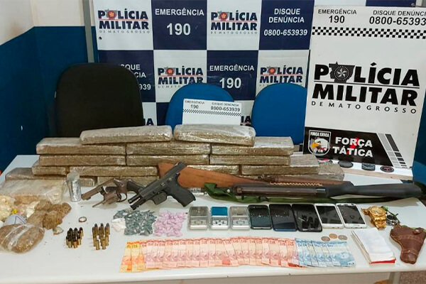 Operação prende 11 membros do PCC e do Comando Vermelho em Cáceres