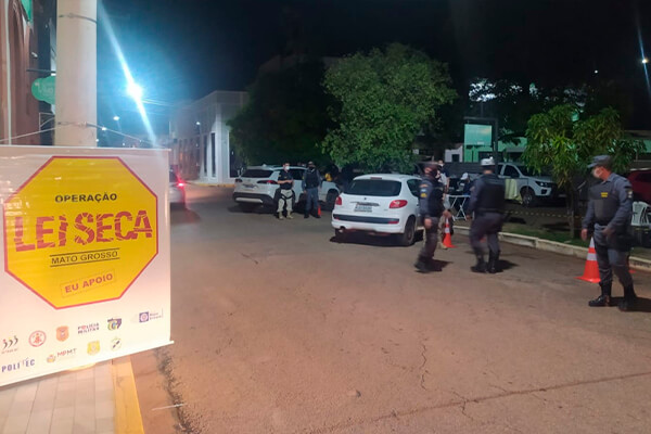 Operação prende quatro motoristas por embriaguez ao volante em Cáceres