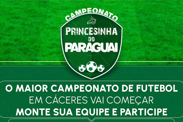 Prefeita Eliene anuncia maior campeonato de futebol amador de Cáceres