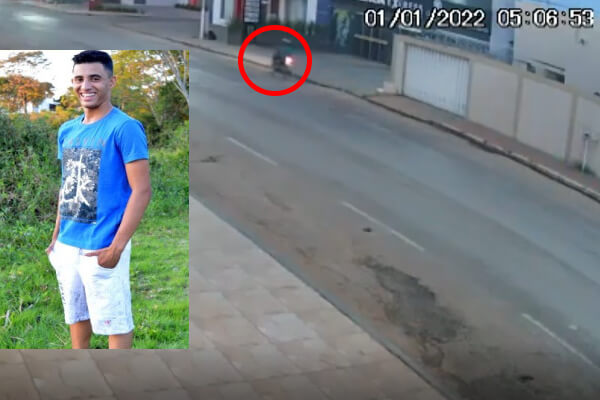 Vídeo-mostra-colisão-que-matou-motociclista-em-Cáceres