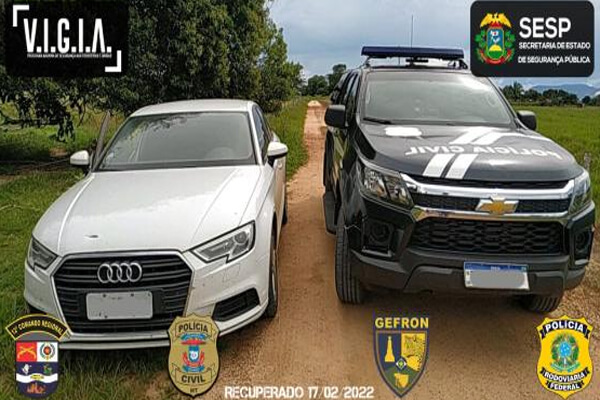 Gefron-flagra-bandidos-levando-Audi-de-R$-103-mil-para-Bolívia