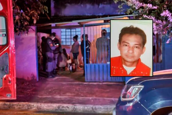 Homem é executado com dois tiros na cabeça na frente da mãe