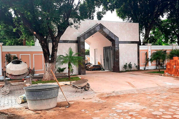 Obras do cemitério São João Batista estão em fase de acabamento