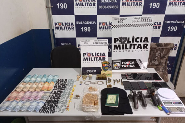 PM-prende-integrantes-do-PCC-com-armas-e-drogas-em-Cáceres