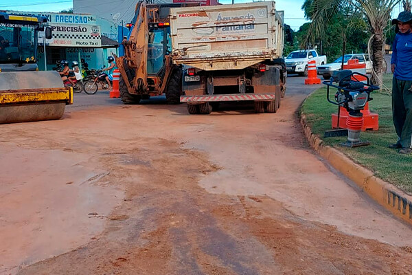 População parabeniza a agilidade dos trabalhos públicos da Prefeitura e Águas do Pantanal