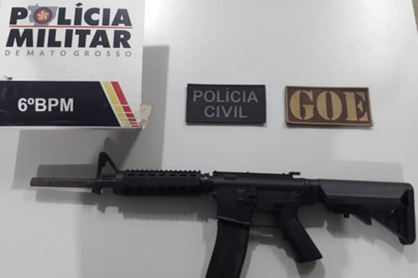 Após-ameaçar-vizinhos-jovem-é-preso-com-fuzil-de-Airsoft-em-Cáceres