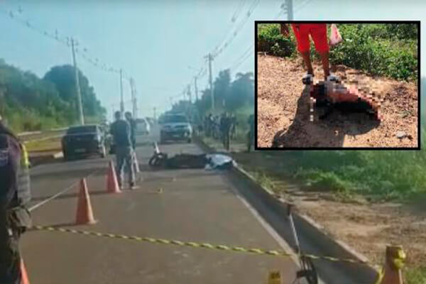 Moradores matam vaca e carregam carne após acidente em VG; veja o vídeo