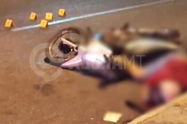 Homem-é-emboscado-e-morto-com-10-tiros-enquanto-pilotava-Biz-em-MT