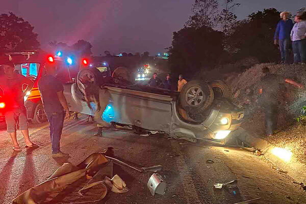 Acidente grave mata motorista de Hilux e deixa outras duas pessoas feridas em MT