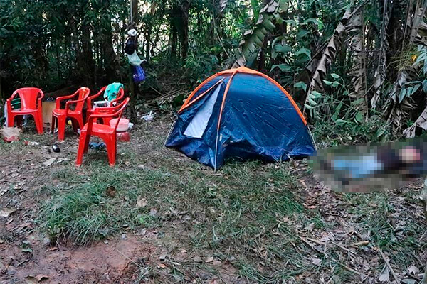 Bandido tenta assaltar militares em acampamento e acaba morto em MT