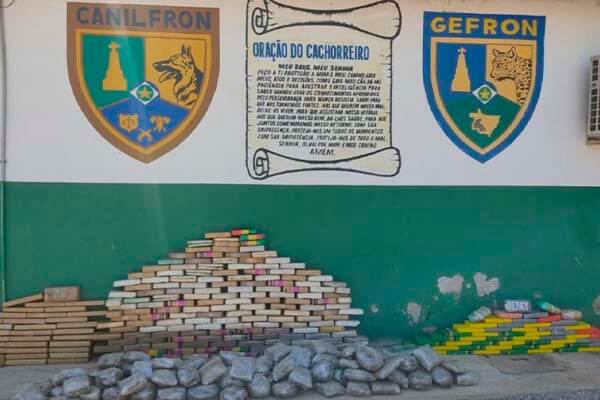 Grupo é preso com 279 kg de cocaína avaliada em R$ 4,4 mi na zona rural de Cáceres