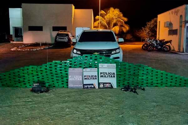 Operação apreende carro com 362 kg de cocaína avaliada em 9 milhões