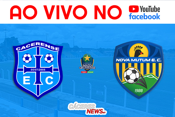 Cacerense x Nova Mutum Matéria Divulgação