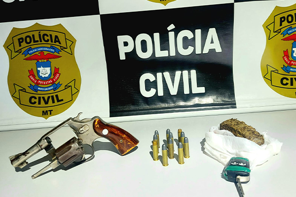 Polícia Civil prende dupla envolvida em tentativa de homicídio em Cáceres