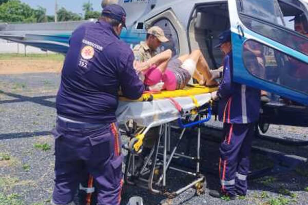 Turista-italiana-é-atacada-por-búfalo-no-Pantanal-e-fica-ferida