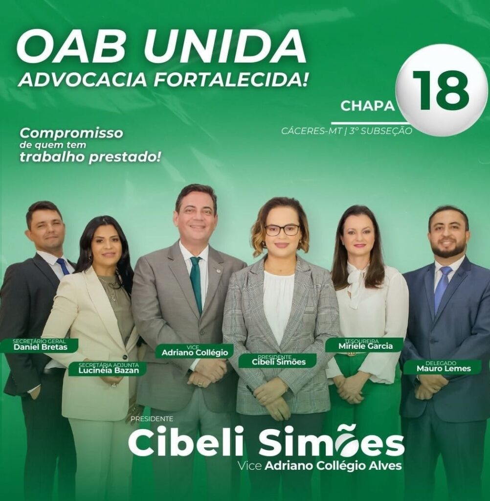 CHAPA OAB UNIDA – ADVOCACIA FORTALECIDA