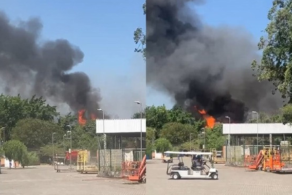 Incêndio atinge Estúdios Globo e destrói cidade cenográfica; Veja o vídeo