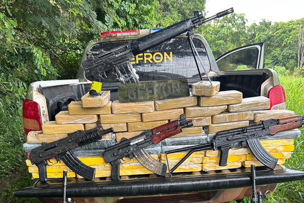 Operação Protetor das Fronteiras e Divisas apreende quase 200 kg de drogas em Cáceres