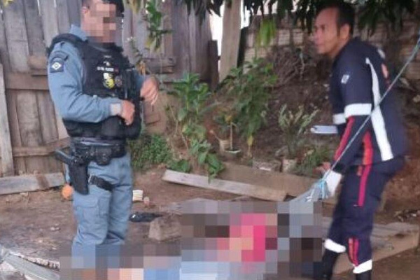 Homem impede que idosa apanhe do filho e é morto em MT