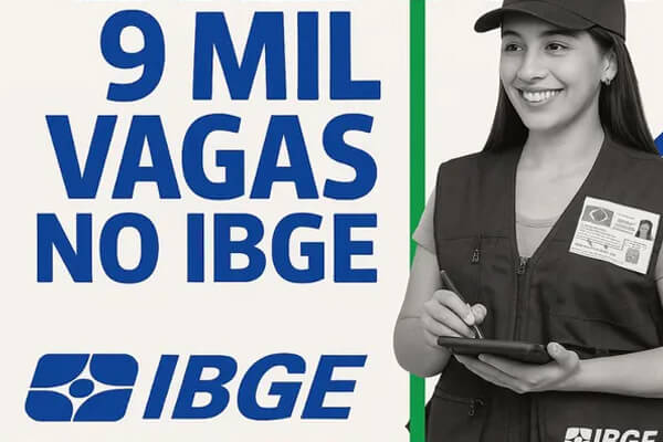 IBGE-vai-abrir-9,5-mil-vagas-com-salários-de-até-R$ 3.379,00
