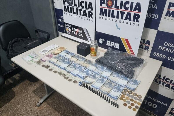 PM-apreende-carregamento-de-cocaína-e-maconha-com-menor