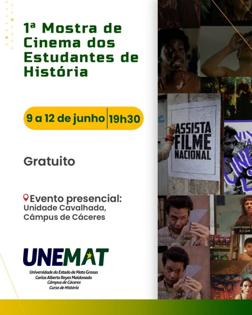 Unemat-realiza-1ª-Mostra-de-Cinema-dos-Estudantes-de-História