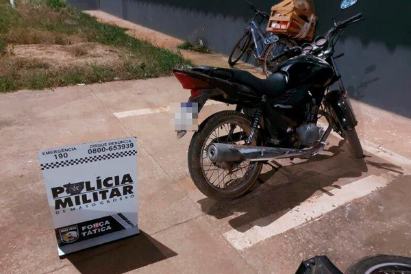 Homem é preso com 100 pinos de cocaína após perseguição policial em Cáceres