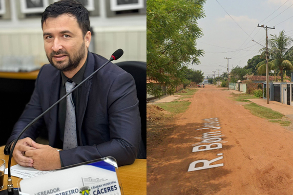 Vereador Marcos Ribeiro cobra melhorias em bairros e comunidades de Cáceres