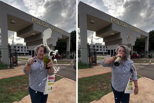 Professora-da-Unemat-de-Cáceres-estoura-champanhe