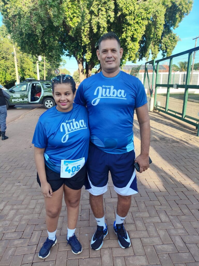 Grupo Juba patrocina atleta com defici&ecirc;ncia Rebeca Marin, destaque na Corrida do F&oacute;rum 2
