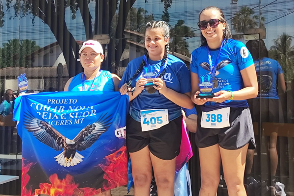 Grupo Juba patrocina atleta com deficiência Rebeca Marin, destaque na Corrida do Fórum