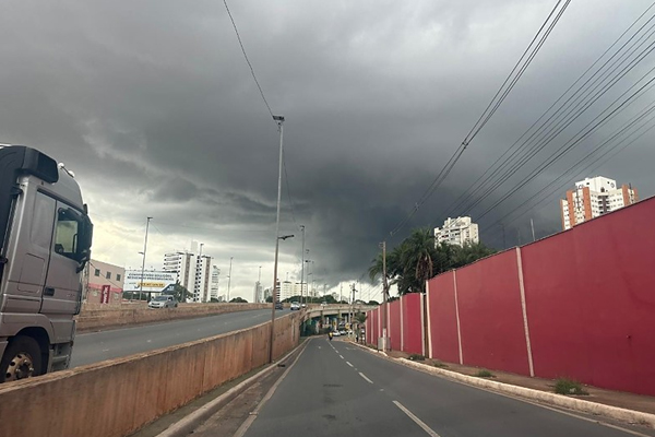 Inmet prevê risco de alagamentos e ventos de até 60kmh em Mato Grosso