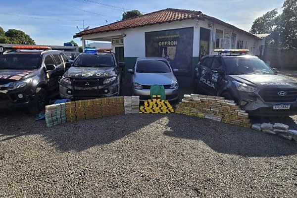 Polícia apreende R$ 4,8 milhões em drogas em Cáceres