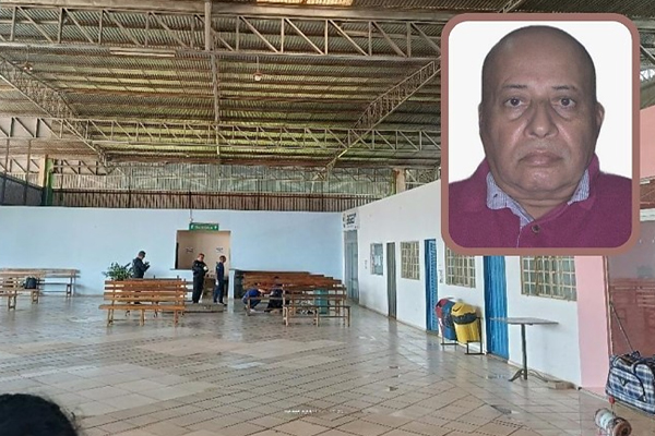 Passageiro vindo de Cuiabá é encontrado morto em banco da rodoviária de Cáceres