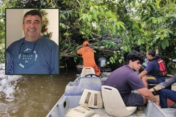 Pescador está desaparecido há 4 dias em rio de Cáceres